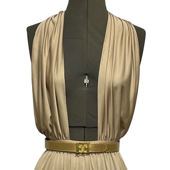 1980's HALSTON IV Vintage Halter Dress NWOT - Picture 7 of 16